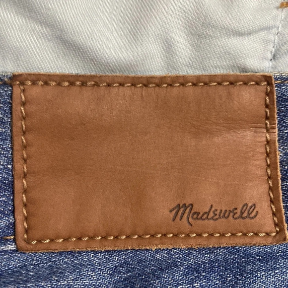 Madewell The Perfect Summer Straight Leg Distressed High Rise Jeans Size 26 - Picture 10 of 12